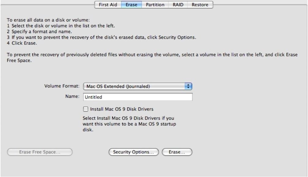 format a hard drive for mac using windows